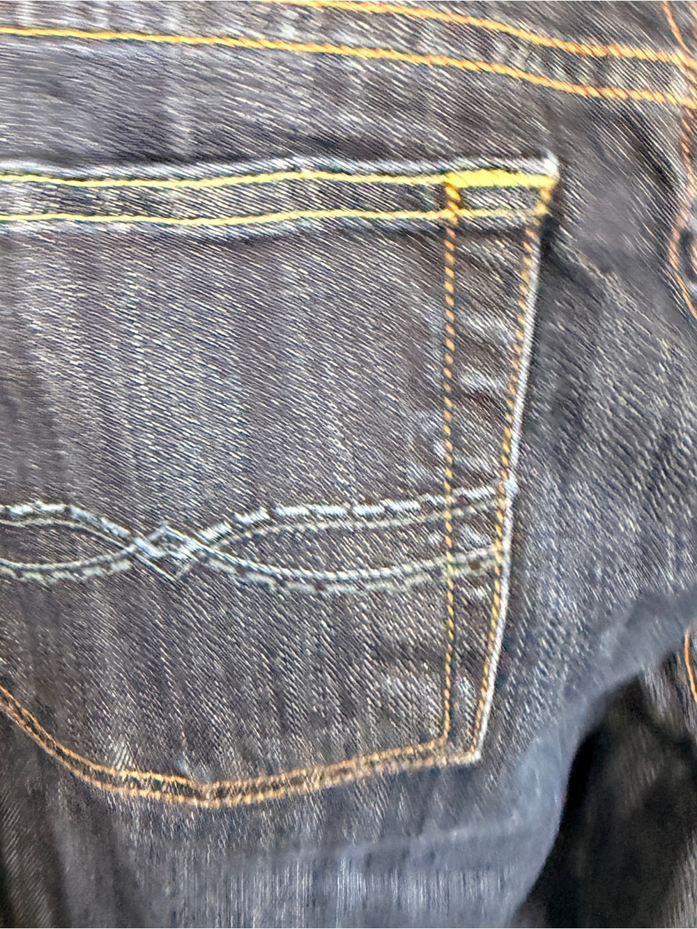 Lucky Brand Easy Rider Bootcut Jeans Dark Wash Stretch Denim Womens 2/26 - Picture 4 of 9